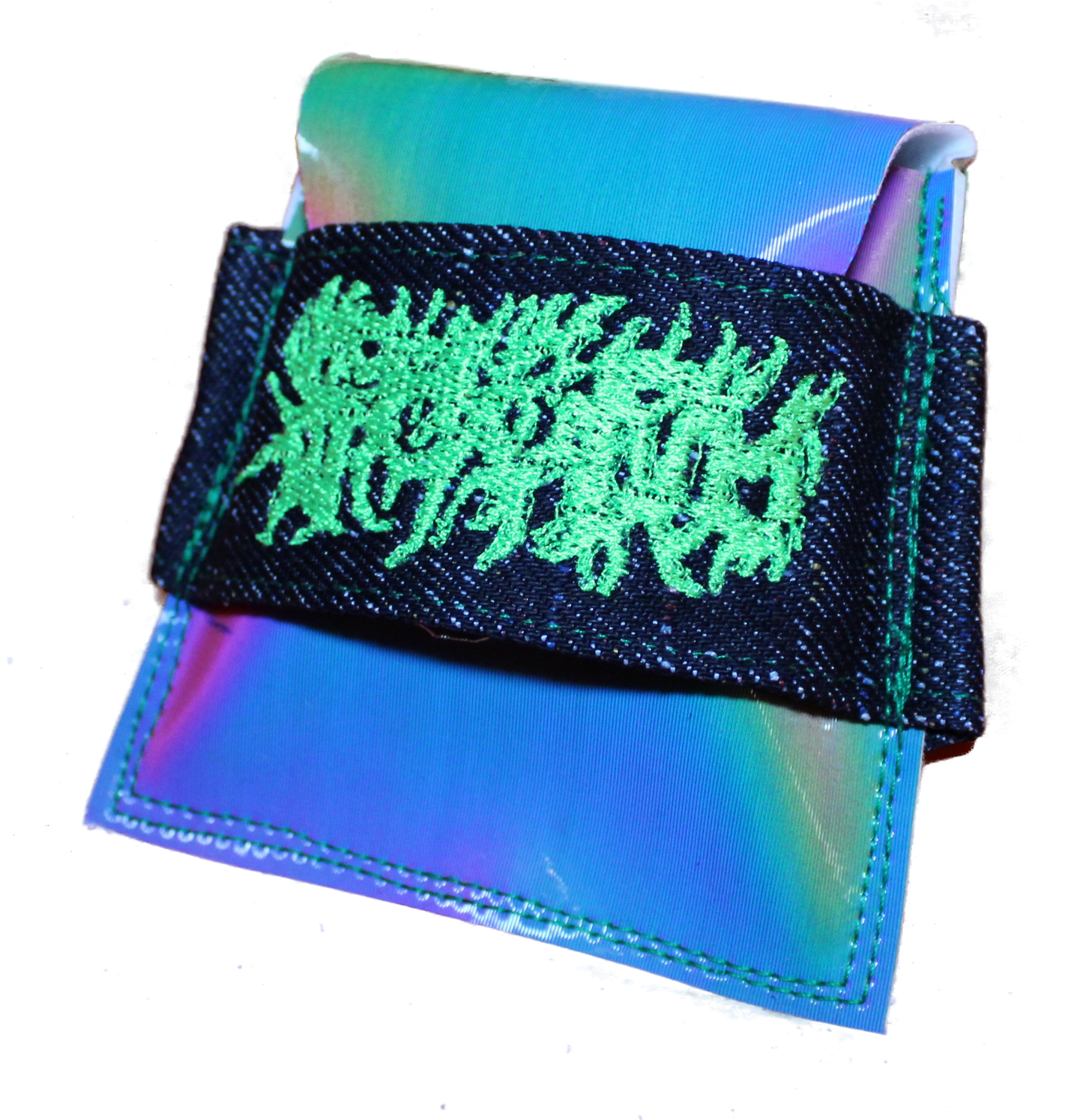 Earbud case/mini wax pouch